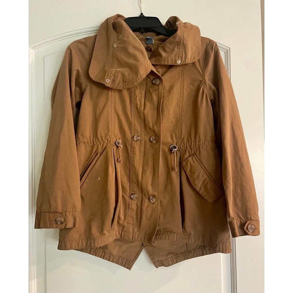 ZARA girls oversized trench coat